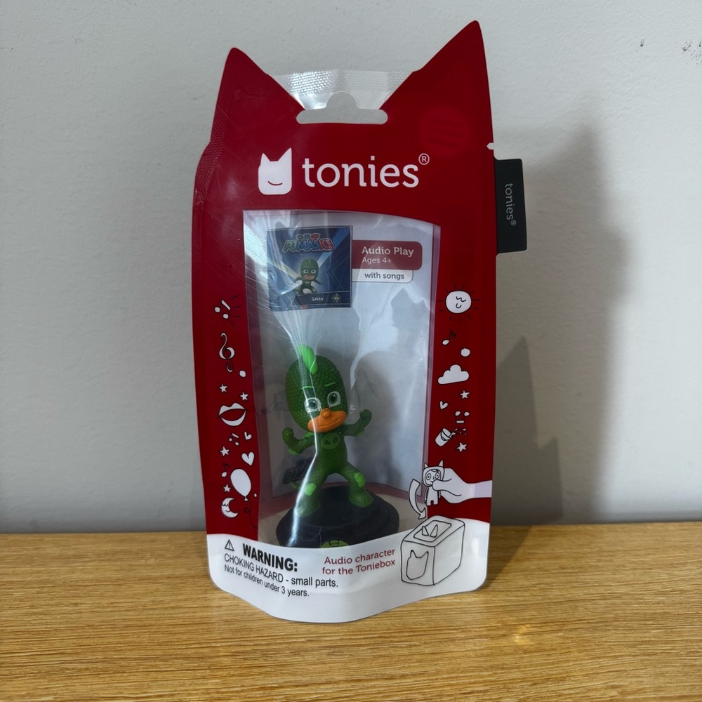 PJ Mask Gekko Tonies Green Audio Play Figure NWT